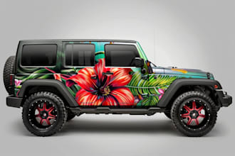 draw car wrap vehicle wrap truck wrap racing car wrap