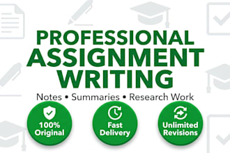 write professional notes, summaries and research content in simple english