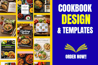 design cookbook recipe book, cookbook writer, cookbook