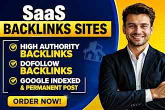 link insertion on 60 plus DR saas websites
