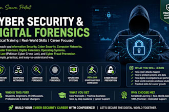 teach cybersecurity, computer networks, forensics, os, and peca law