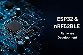write esp32 and nrf52 ble firmware for your iot device