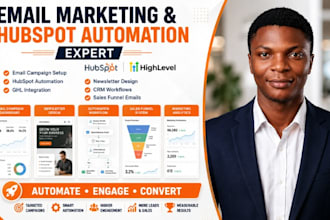 email marketing campaign newsletter hubspot automation ghl hubspot integration