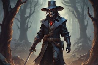 do fantasy acharacter , fantasy, and horror character art