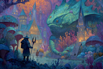 make awesome fantasy illustration