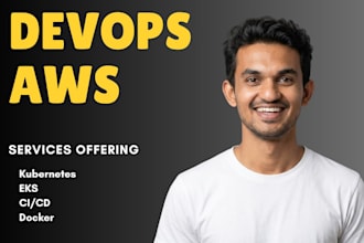 setup AWS eks, kubernetes, ci cd and devops automation