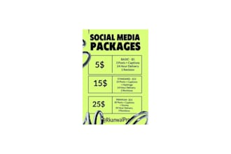be social media posts