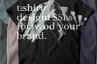 create custom tshirt design for your brand