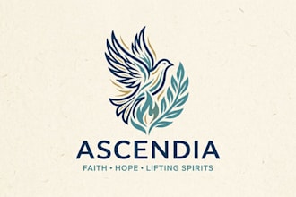 design a meaningful faith inspired and uplifting logo for your brand