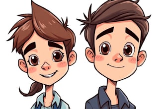 draw your portrait cartoon