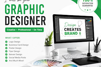 design business cards brochures and posters
