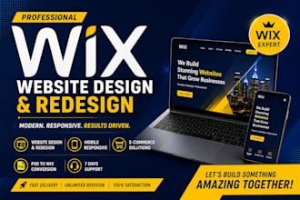 design and redesign modern and responsive website
