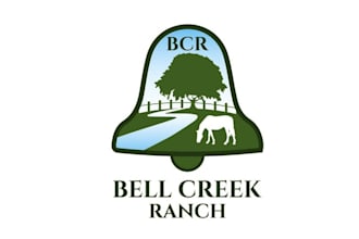 create a warm and inviting logo for a family ranch in texas