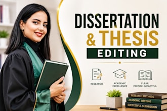 edit dissertations theses and capstone projects