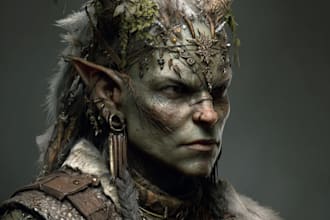 fantasy character art and fantasy character art