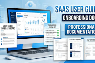 create professional saas user guides and onboarding docs