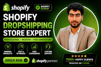 create a profitable shopify dropshipping store, launch ready