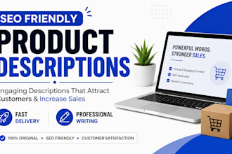 write engaging product discriptions for your ecommerce store SEO friendly