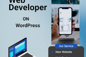 design, redesign professional wordpress website for  business