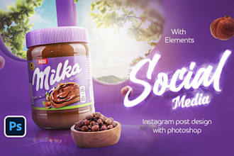design high static ads banner design creative for meta
