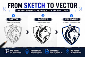 convert logo to high quality vector