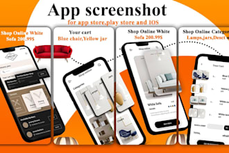design ai assistant mobile app screenshots design