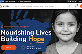 design non profit website charity website nonprofit website donation website ngo