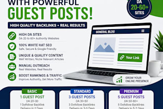 do guest posting on high da general sites with dofollow backlinks