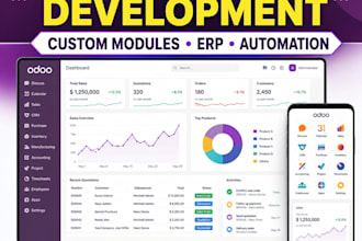 develop and customize odoo modules for your erp