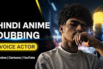 do hindi and urdu dubbing and voice over for you