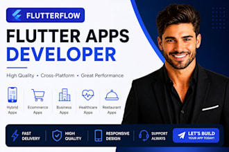 design flutterflow mobile app, expert flutterflow app developer