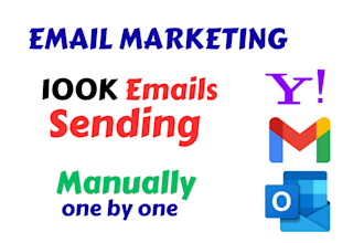 do safe and professional manual email outreach