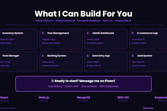 build crud web apps