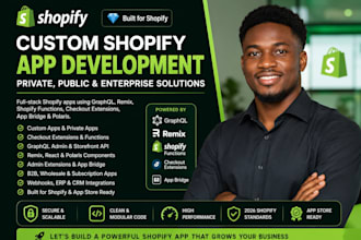 build shopify custom app private app checkout extensions graphql functions remix