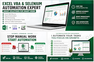 create professional excel vba automation tools