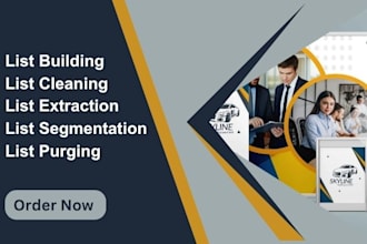 do email list building, segmentation, generation, cleaning and list purging