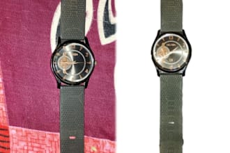 do professional background removal and color change