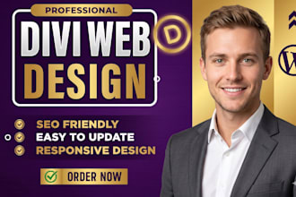 design high performance divi wordpress website aeo speed optimization