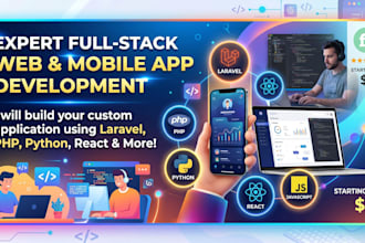 develop a custom web or desktop application