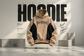 design and manufacture custom sportswear hoodies