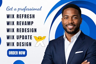 wix website redesign wix refresh wix clone wix revamp wix website design wix