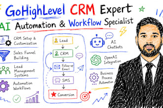 be your gohighlevel CRM and workflow automation expert