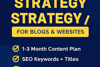 create chat gpt ai blog content strategy with SEO keywords and monthly plan