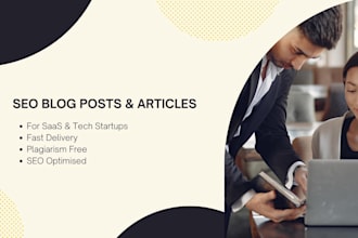 write SEO blog posts and articles for saas and tech startups