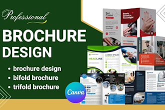 design canva brochure design bifold brochure trifold brochure on canva