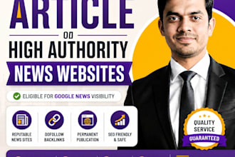 publish guest posts on news and media websites