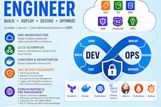 provide AWS devops, security assessment, domain mapping and dns management