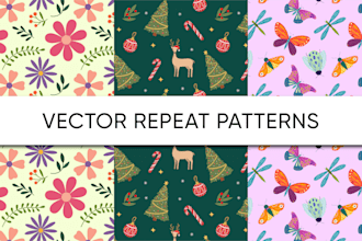 design repeat vector patterns