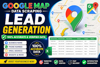 do google map data scrap lead generation