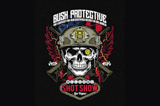 do patch military tactical and badge logo or t shirt design